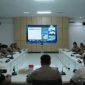 Jajaran Polres Purwakarta bersama Forkopimda mengikuti Rakor Lintas Sektoral Operasi Ketupat 2026 secara virtual di Aula Presisi Polres Purwakarta, Senin (2/3/2026).