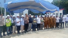 kunjungan Kementerian Kelautan dan Perikanan Republik Indonesia ke Kabupaten Sumenep dalam agenda pengesahan Kampung Nelayan.
