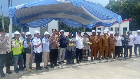 kunjungan Kementerian Kelautan dan Perikanan Republik Indonesia ke Kabupaten Sumenep dalam agenda pengesahan Kampung Nelayan.