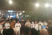 Kepala Dinas Pendidikan Jawa Barat, Purwanto, saat menggelar syukuran ulang tahun yang dirangkaikan dengan buka puasa bersama di kediamannya di Purwakarta.