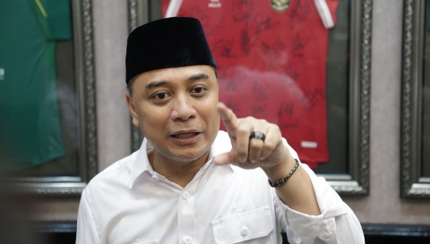 Wali Kota Surabaya Eri Cahyadi menyampaikan langkah antisipasi Pemkot Surabaya dalam menjaga stabilitas ekonomi daerah menyusul meningkatnya tensi geopolitik di Timur Tengah.
