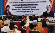 PUTR Sumenep Sosialisasikan BKK Desa 2026, Kejari Ingatkan Transparansi Pengelolaan Dana