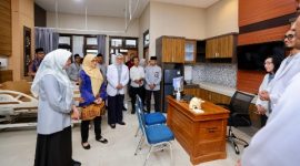 Gedung VVIP Prof. dr. Imanoedin RSUD Blambangan Banyuwangi yang menjadi lokasi layanan Poli Eksekutif bagi pasien pengguna asuransi swasta maupun pasien umum non-BPJS. (Dok. Pemkab Banyuwangi)