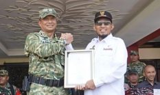 Danrem 084/Bhaskara Jaya Tutup TMMD ke-127 di Sumenep