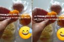 Tangkapan layar video yang beredar di media sosial memperlihatkan kondisi makanan dalam program Makan Bergizi Gratis (MBG) yang diduga tidak layak konsumsi di SMA Negeri 1 Darangdan, Purwakarta.