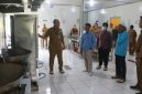 Tim Satgas Makan Bergizi Gratis Kabupaten Probolinggo saat melakukan monitoring dan evaluasi fasilitas dapur serta instalasi pengolahan limbah di SPPG Pondokkelor 2 Kecamatan Paiton.