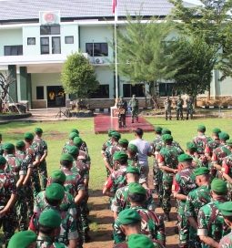 Apel Cuti Lebaran, Dandim Sumenep Ingatkan Prajurit Jaga Keamanan