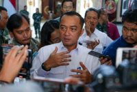 Menteri Sekretaris Negara Prasetyo Hadi menyampaikan keterangan terkait imbauan perayaan Idulfitri sederhana di Jakarta.