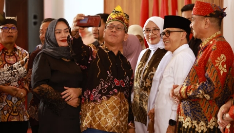 Acara Diaspora Banyuwangi 2026 di Pendopo Shaba Swagata Blambangan, Senin (23/3/2026).