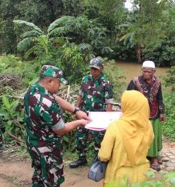 Dandim 0827/Sumenep Tinjau Rencana Pembangunan Jembatan Gantung di Dua Desa