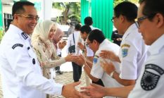 Ribuan ASN Pemkot Probolinggo Ikuti Halalbihalal Hari Pertama Masuk Kerja