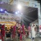pertunjukan seni dan kuliner dalam event Larasati di Taman Maramis.