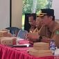 Kepala Dinsos P3A Kabupaten Sumenep Dr. R. Rahman Riadi saat menyampaikan program pembentukan Satgas Perlindungan Perempuan dan Anak di tingkat desa, Rabu (15/04/2026).