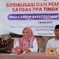 Kegiatan sosialisasi dan pembentukan Satgas Perlindungan Perempuan dan Anak (PPA) di Desa Campor Barat, Kecamatan Ambunten, yang melibatkan pemerintah desa dan Dinsos P3A Sumenep, Rabu (15/04/2026).