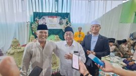 Harlah ke-8 LBH Achmad Madani Putra dan Rekan-rekan di Musholla Al-Inabah, Sumenep, Kamis (16/4/2026), dihadiri tokoh agama, Forkopimda, dan masyarakat.