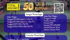 Poster resmi Turnamen Bulutangkis Hardiknas Sumenep Cup 2026 dengan total hadiah Rp50 juta yang akan digelar di GOR Sumekar.