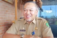Kabid P2P Dinkes P2KB Sumenep H. Achmad Syamsuri saat memberikan keterangan terkait program imunisasi kejar.