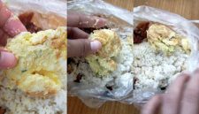 Makanan program makan gratis yang diduga tidak layak konsumsi diterima siswa SDN Karanganyar, Kecamatan Kalianget.