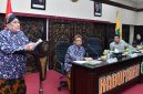 Wakil Bupati Sumenep KH Imam Hasyim saat menghadiri rapat koordinasi program HDDAP di Kantor Bupati Sumenep, Kamis (16/4/2026).