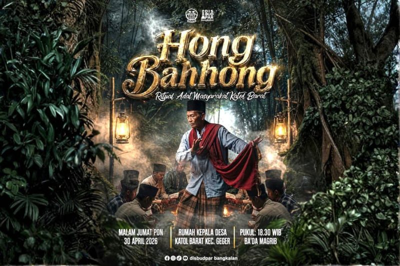 Prosesi Ritual Hong Bahhong yang digelar masyarakat Kecamatan Geger, Bangkalan, sebagai tradisi turun-temurun yang kini diusulkan menjadi Warisan Budaya Tak Benda Indonesia.