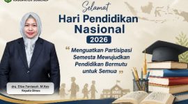 Kepala Dinkes P2KB Sumenep, drg. Ellya Fardasah, M.Kes.