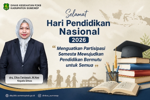 Kepala Dinkes P2KB Sumenep, drg. Ellya Fardasah, M.Kes.