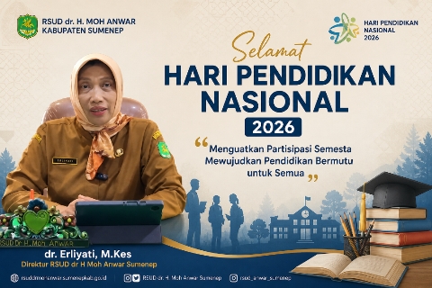 Direktur RSUD dr. H. Moh. Anwar Sumenep, dr. Erliyati, M.Kes.