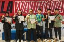 Foto bersama para atlet usai berlaga di Kejurnas Wushu Piala Wali Kota Surabaya, 1–3 Mei 2026.
