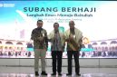 Wakil Bupati Subang Agus Masykur Rosyadi menghadiri kegiatan “Subang Berhaji – Langkah Emas Menuju Baitullah” di Aula Oman Syahroni, Pemkab Subang.