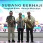 Wakil Bupati Subang Agus Masykur Rosyadi menghadiri kegiatan “Subang Berhaji – Langkah Emas Menuju Baitullah” di Aula Oman Syahroni, Pemkab Subang.