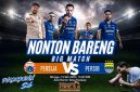 Banner ajakan nonton bareng.