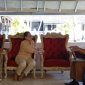 Ketua FSKN Kasultanan Sumenep RBM Chairil Anwar Gondodiwiryo saat menerima tim Balai Pelestarian Kebudayaan Jawa Timur di kawasan Keraton Sumenep, Selasa (12/5/2026).