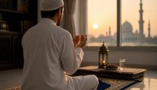 Ilustrasi umat Islam menjalankan ibadah.