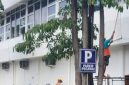Proyek rehabilitasi Gedung Mal Pelayanan Publik (MPP) Bale Madukara Purwakarta.