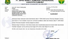 Panitia Seleksi membuka pendaftaran calon Komisaris Utama PT BPRS Bhakti Sumekar (Perseroda) hingga 5 Juni 2026.