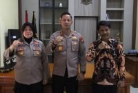 Kapolres Sumenep Polda Jatim AKBP Anang Hardiyanto.,S.I.K menerima kunjungan silaturahmi Kepala BPS Kabupaten Sumenep, Handoyo Wijoyo, di Mapolres Sumenep, Jumat (29/5/2026).