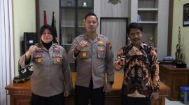 Kapolres Sumenep Polda Jatim AKBP Anang Hardiyanto.,S.I.K menerima kunjungan silaturahmi Kepala BPS Kabupaten Sumenep, Handoyo Wijoyo, di Mapolres Sumenep, Jumat (29/5/2026).