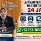 Flayer RSUD dr. H. Moh. Anwar Sumenep mengenai layanan Instalasi Peduli Pelanggan (IPP) yang menyediakan kanal pengaduan, informasi, dan konsultasi masyarakat selama 24 jam.