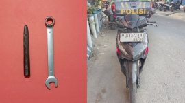 Barang bukti yang berhasil diamankan oleh petugas kepolisian.