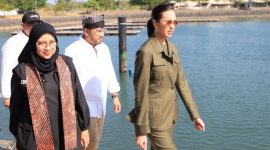 Menteri Pariwisata (Menpar) Republik Indonesia, Widiyanti Putri Wardhana, melakukan kunjungan kerja ke Kabupaten Banyuwangi.