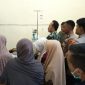 Korban saat menjalani perawatan di Puskesmas Pragaan.