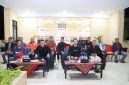 Kapolresta Sumenep Kombes Pol. Ariek Indra Sentanu, S.H., S.I.K., M.H. menggelar nonton bareng (nobar) pertandingan final Piala Dunia 2026.