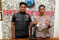 Barang bukti yang ditunjukkan  Sapeken, Polresta Sumenep.