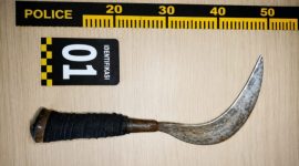 Barang bukti yang berhasil diamankan dari kasus penganiayaan di Guluk-guluk.