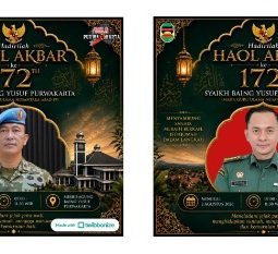 Dua Perwira TNI Asal Purwakarta Dukung Peringatan Haol Syaikh Baing Yusuf ke-172