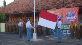 SMK Negeri 1 Kalianget, Kabupaten Sumenep, menggelar pembukaan Masa Pengenalan Lingkungan Sekolah (MPLS) Tahun Ajaran 2026/2027, Senin (13/7/2026).