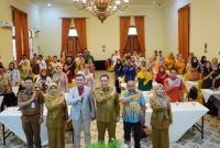 Bimbingan Teknis (Bimtek) Implementasi Konvensi Hak Anak dalam Penyelenggaraan Layanan bagi Anak yang Memerlukan Perlindungan, di Bale Hinggil Convention Hall, Selasa (21/7/2026).