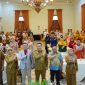 Bimbingan Teknis (Bimtek) Implementasi Konvensi Hak Anak dalam Penyelenggaraan Layanan bagi Anak yang Memerlukan Perlindungan, di Bale Hinggil Convention Hall, Selasa (21/7/2026).