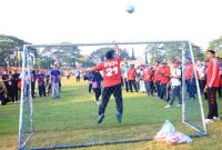 Perlombaan antarorganisasi perangkat daerah (OPD) untuk memeriahkan HUT ke-81 Kemerdekaan Republik Indonesia. Kegiatan tersebut berlangsung di Stadion Bayuangga, Jumat (21/8/2026) pagi.