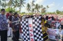 Pawai yang dilepas Camat Pragaan, Indra Hernawan, tersebut diikuti sekitar 60 rombongan yang terdiri dari peserta PAUD, TK/RA serta siswa SD kelas 1 hingga 3 se-Kecamatan Pragaan.